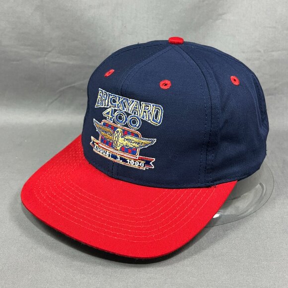 LOGO 7 Other - Vtg Brickyard 400 NASCAR Snapback Hat Cap Logo 7 Indianapolis AC Delco Mens 90s